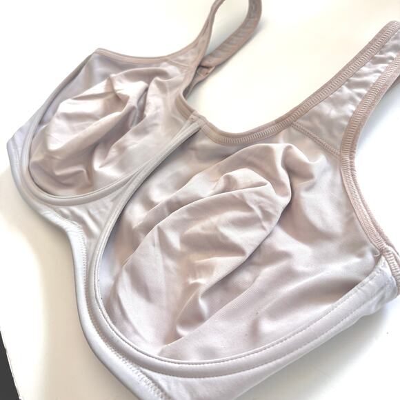 WACOAL Simone Sport 40G Outside Underwire Bra 855170 Beige Nude Sand 40DDDD 4D - Picture 8 of 16